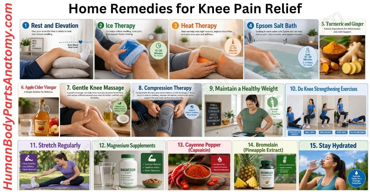 15 Effective Home Remedies for Knee Pain with Pictures That Actually Work